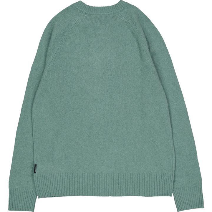 Luxury Wool Cn Sweater Ced Dark Forest