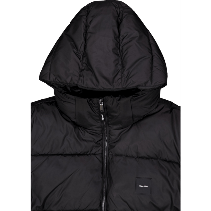 Hooded Quilt Puffer Mw Beh Ck Black
