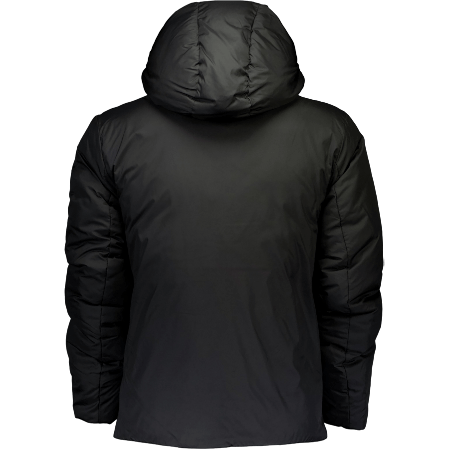Non Quilt Padded Hooded Jacket Beh Ck Black