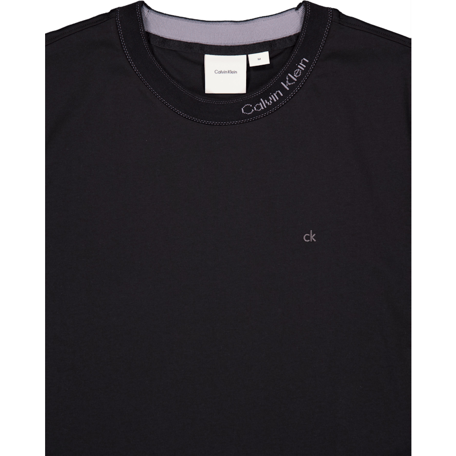 Neck Logo T-shirt Beh Ck Black