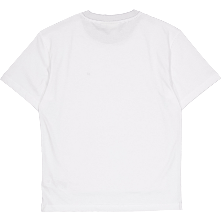 Neck Logo T-shirt Yaf Bright White