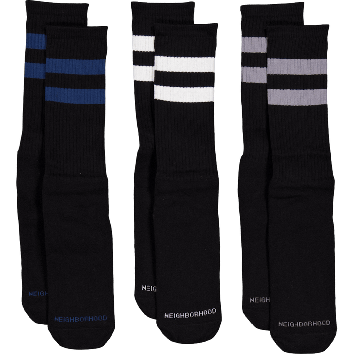 Classic 3pac Socks Black