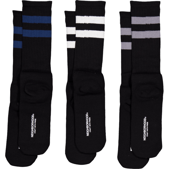 Classic 3pac Socks Black