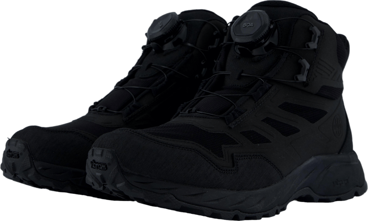 Wolf Boa Boots Black
