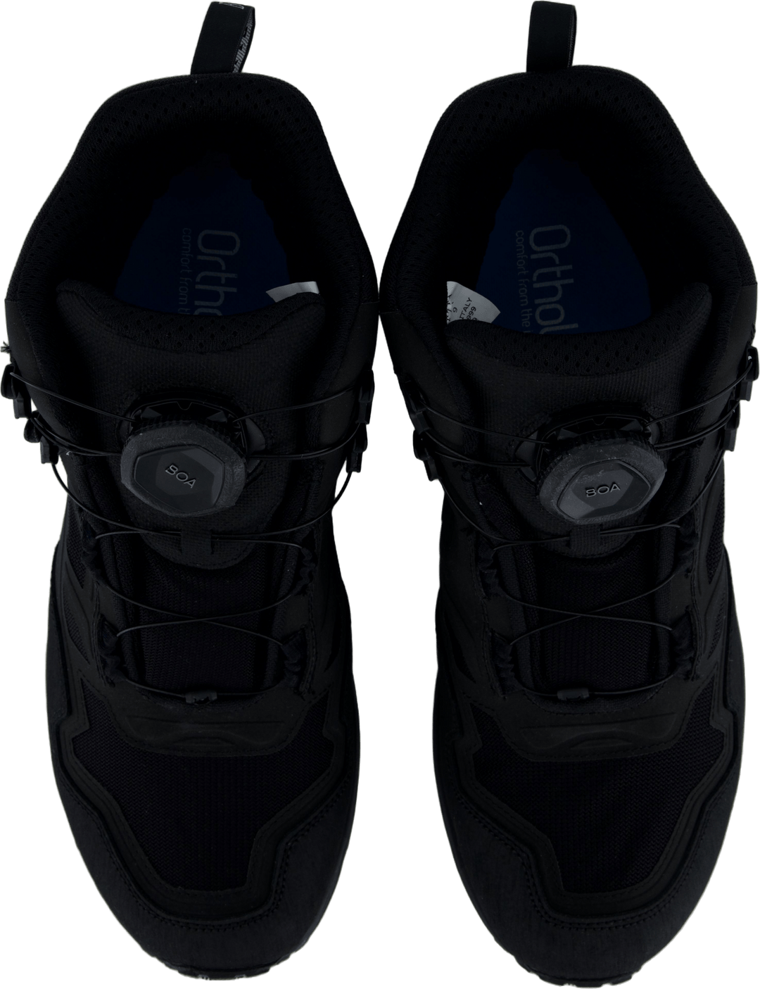 Wolf Boa Boots Black
