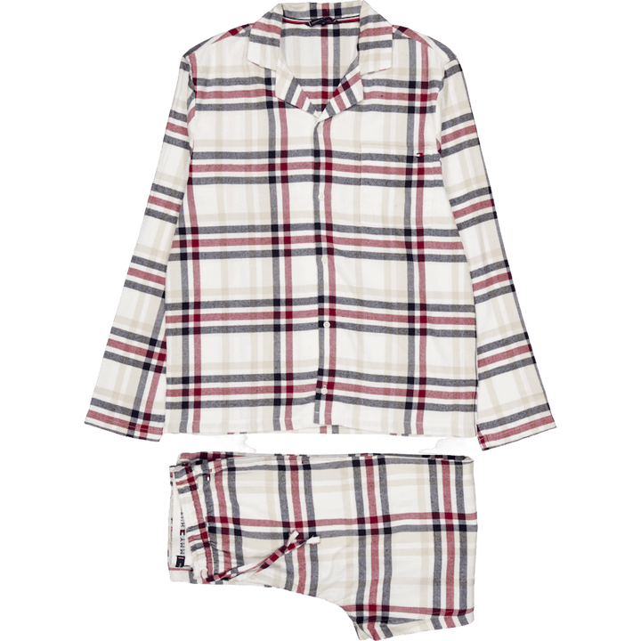 Ls Flanell Pyjamahemd Set