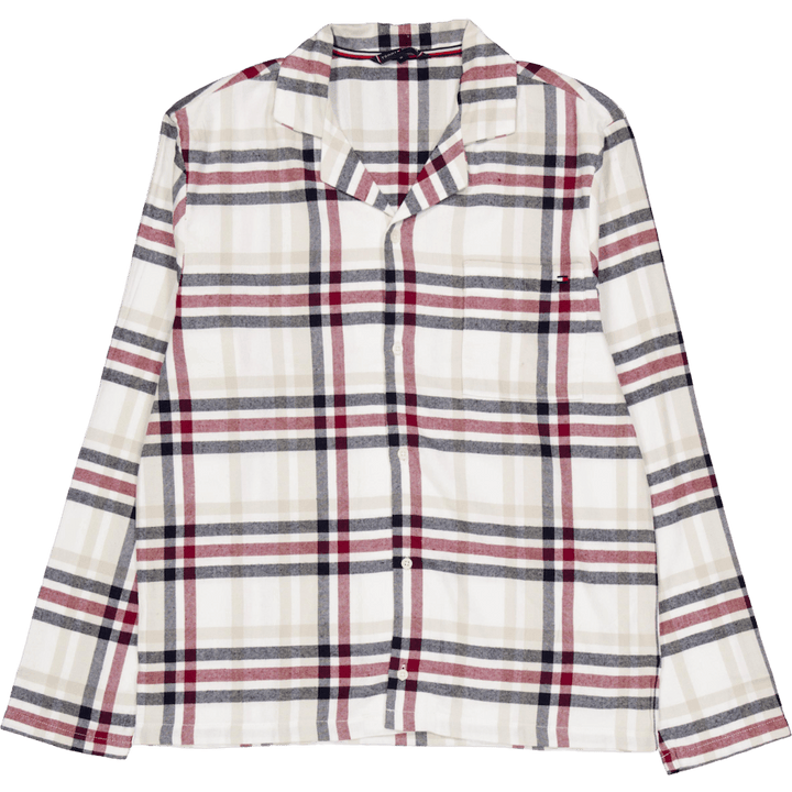 Ls Flanell Pyjamahemd Set