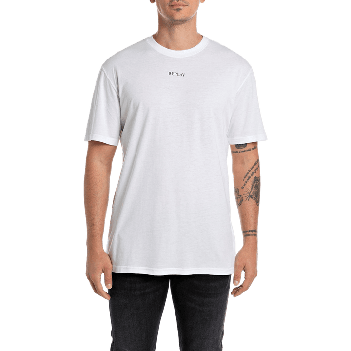 Tričko s logom 001 White
