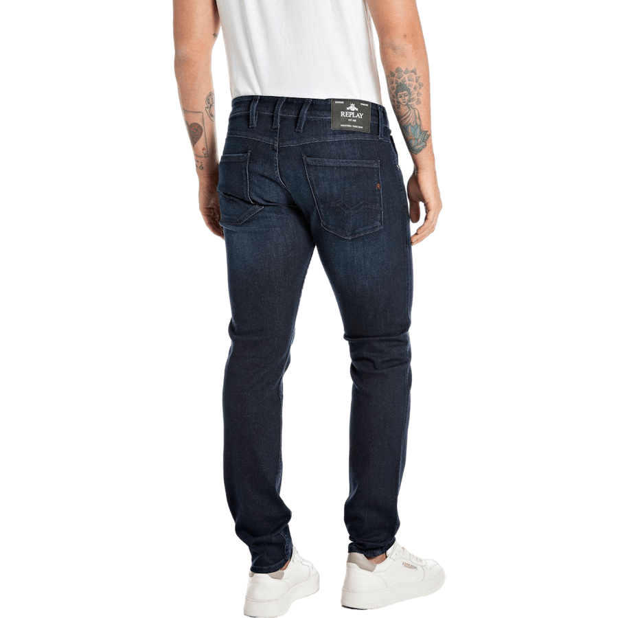 Anbass Dark Indigo Powerstretc 007 Mörkblå