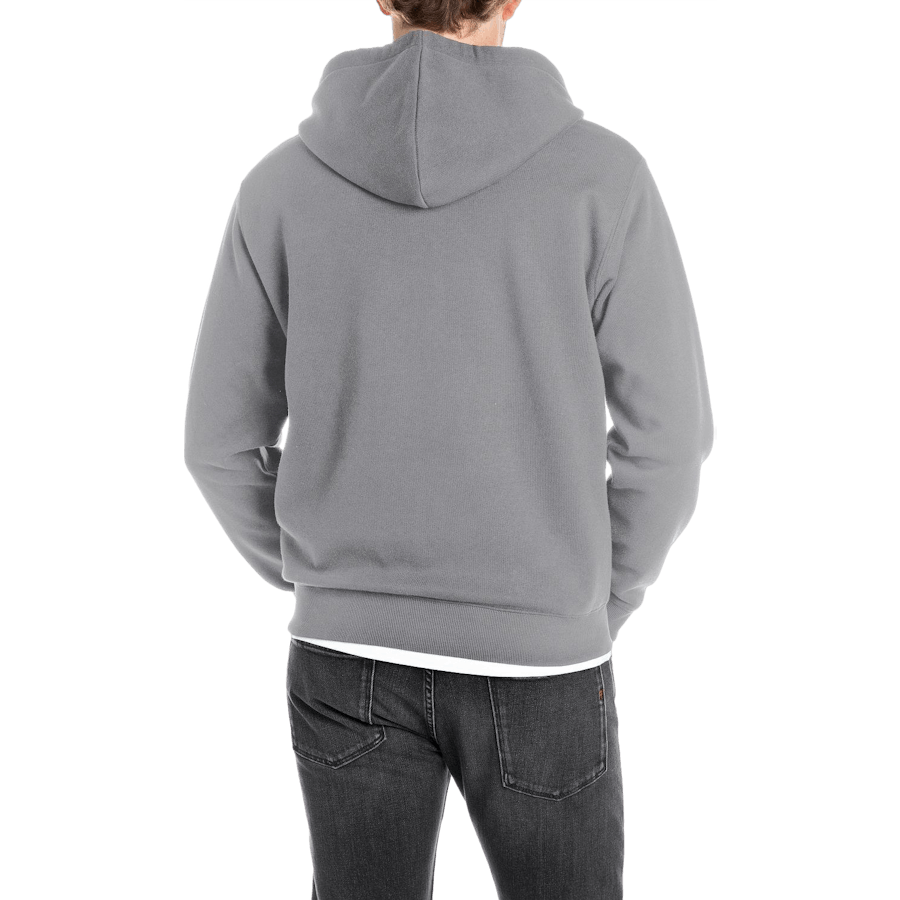 Zip Hoodie 093 Lead Grey