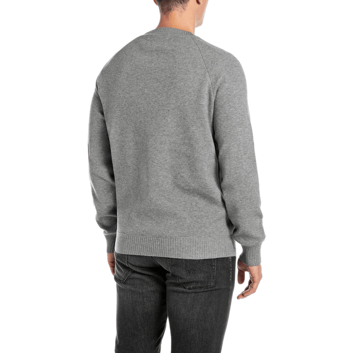 Maglia girocollo M08 Iron Melange