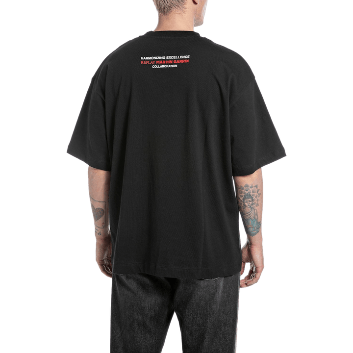 T-shirt Martin Garrix Collab 098 Noir