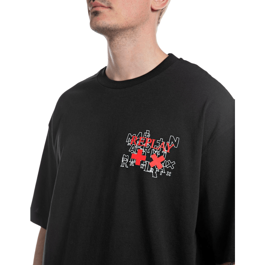 T-shirt Martin Garrix Collab 098 Noir
