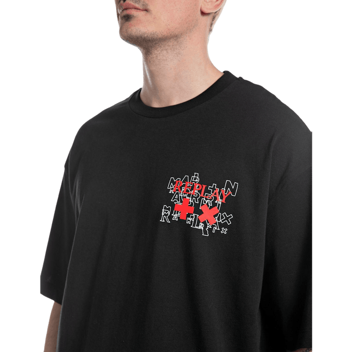 T-shirt Martin Garrix Collab 098 Noir