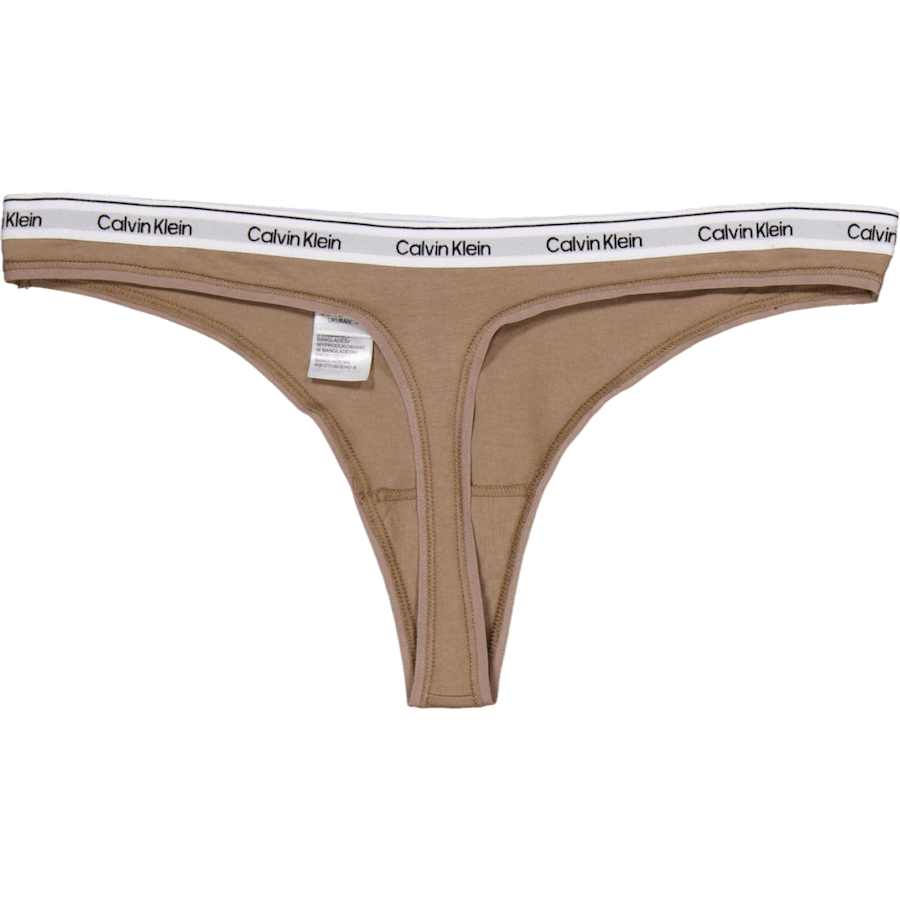 Thong 3pk Black/ Grey Heather / Café Fun