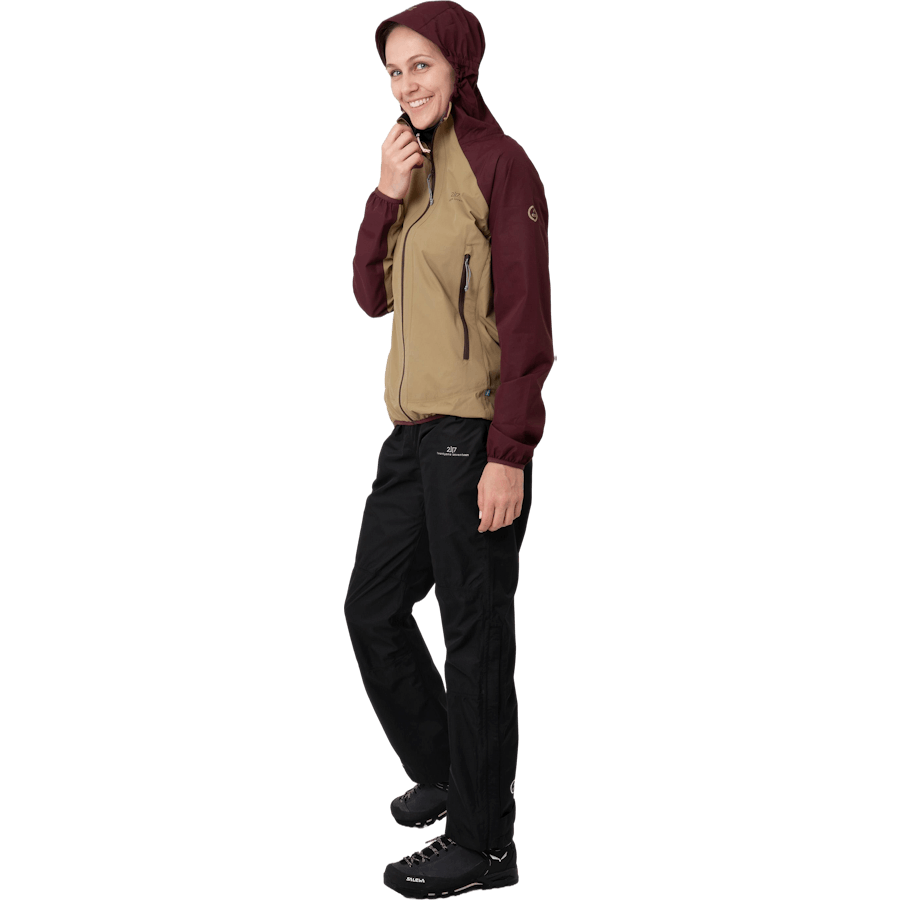 Klacken 2,5 Jacket W Kitt/brown