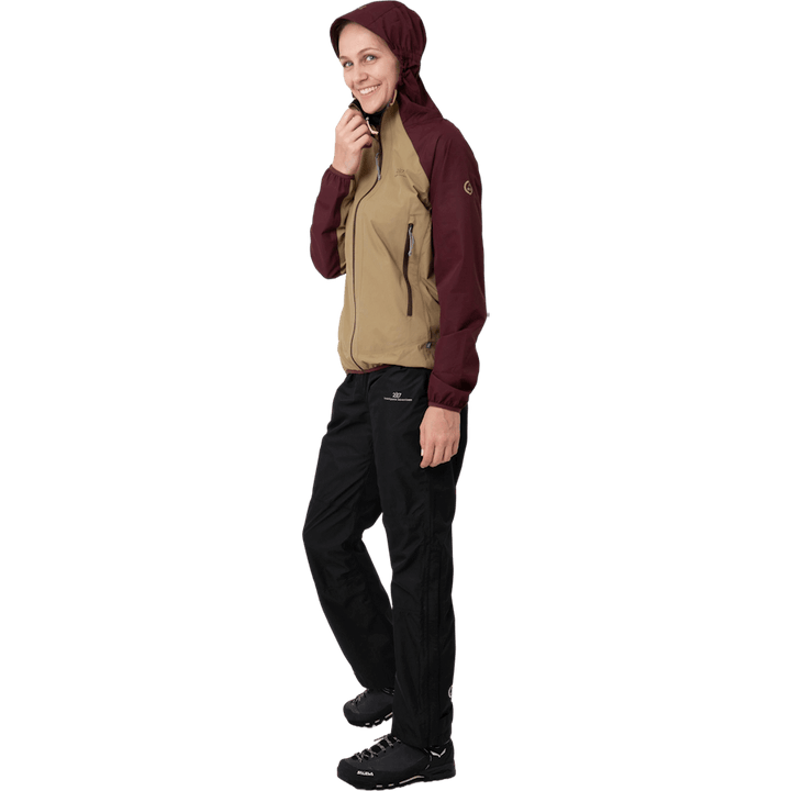 Klacken 2,5 Jacket W Kitt/brown