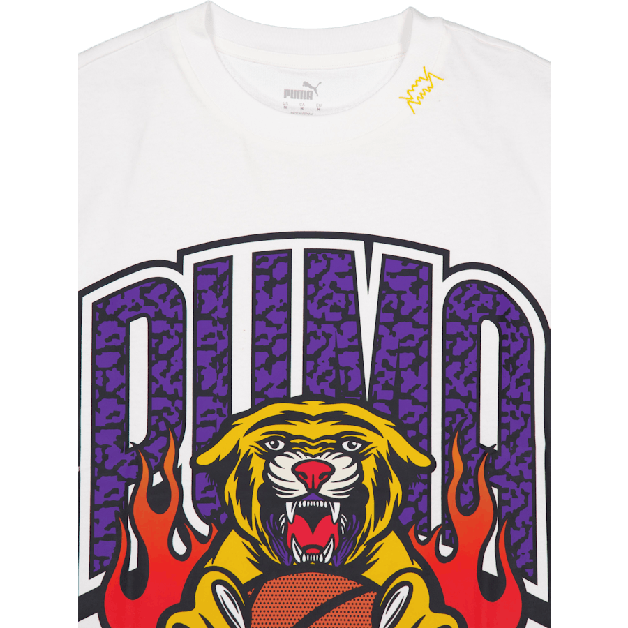 Crowd Craze Tee 3 Puma White