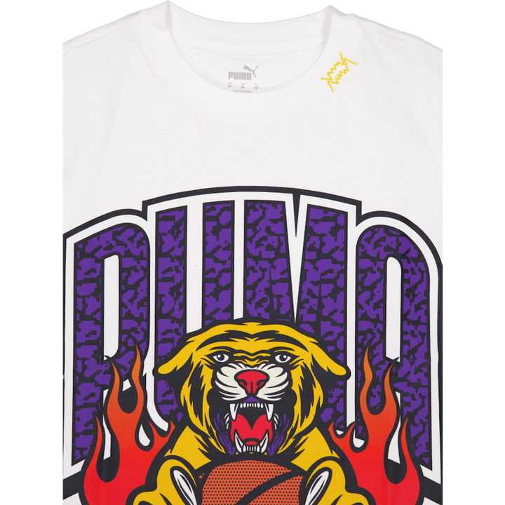 Crowd Craze Tee 3 Puma White