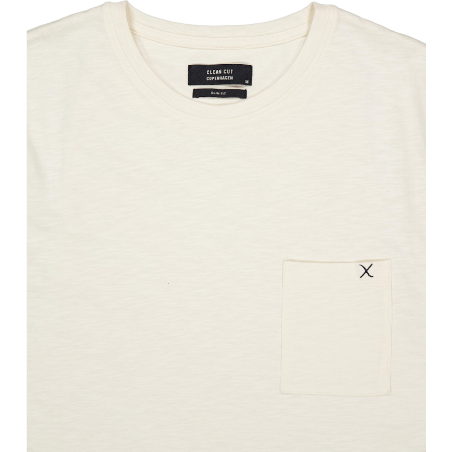 Kolding Organic Tee S/s Ecru