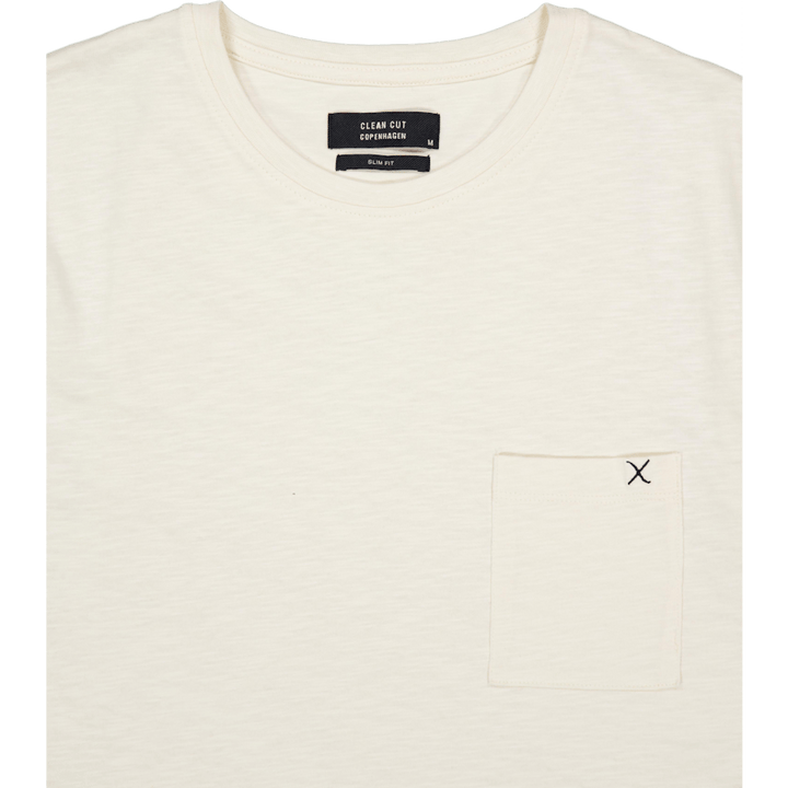Kolding Organic Tee S/s Ecru