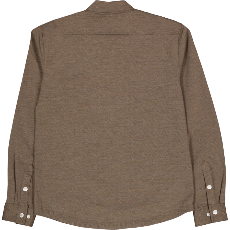 Brendon Jersey Jacke Dunkel Khaki