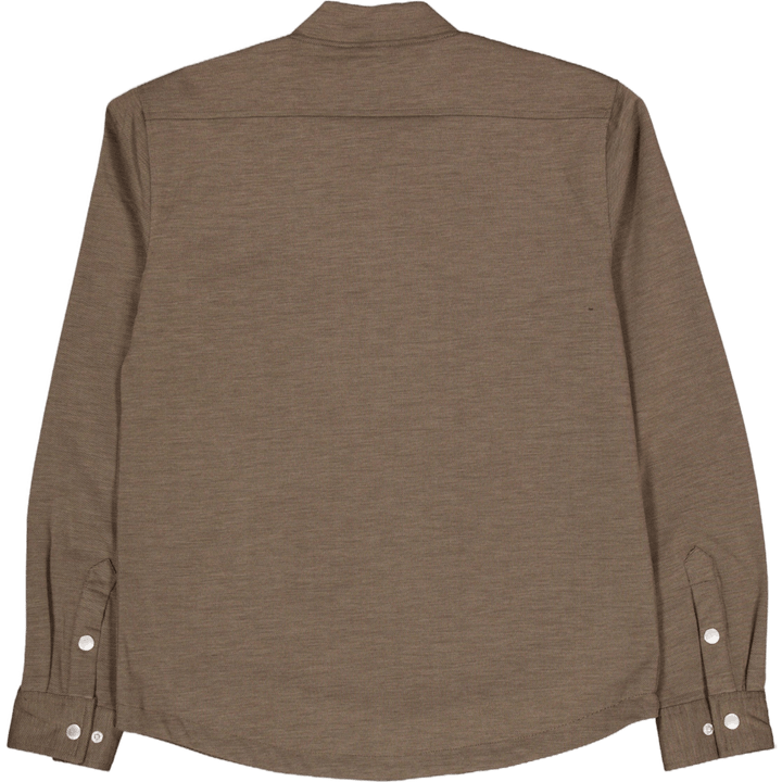 Brendon Jersey Jacke Dunkel Khaki