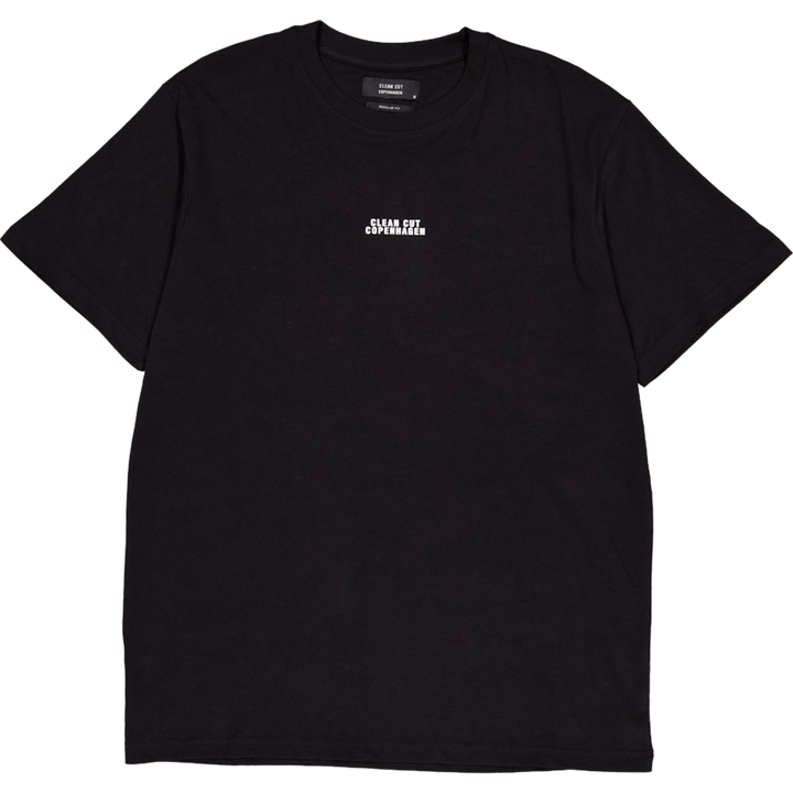 Cohen Brushed Tee Ss Black