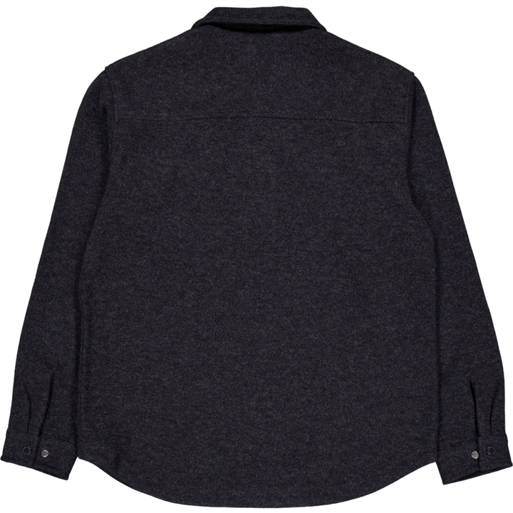 Dean Bonded Overshirt Dark Navy Melange