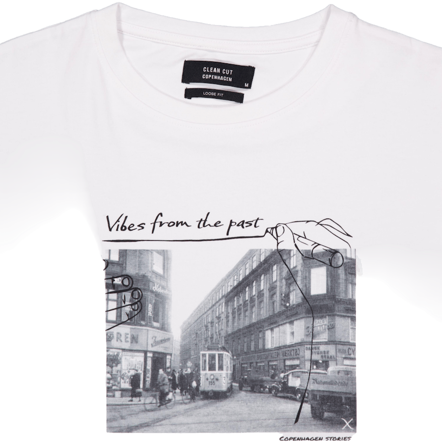 Old Copenhagen T-Shirt Weiß