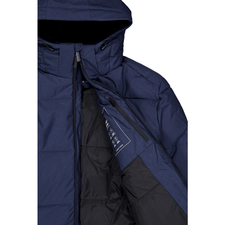 Manteau matelassé Gavin bleu marine