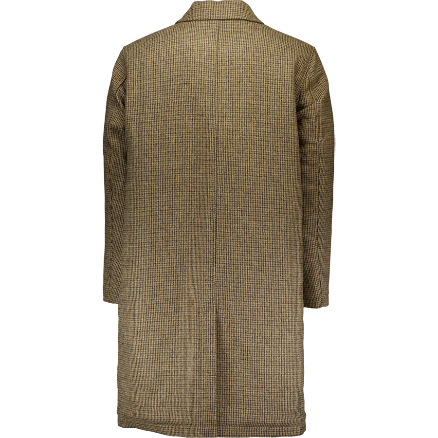 Carlos Check Coat Dark Khaki/deep Green Check