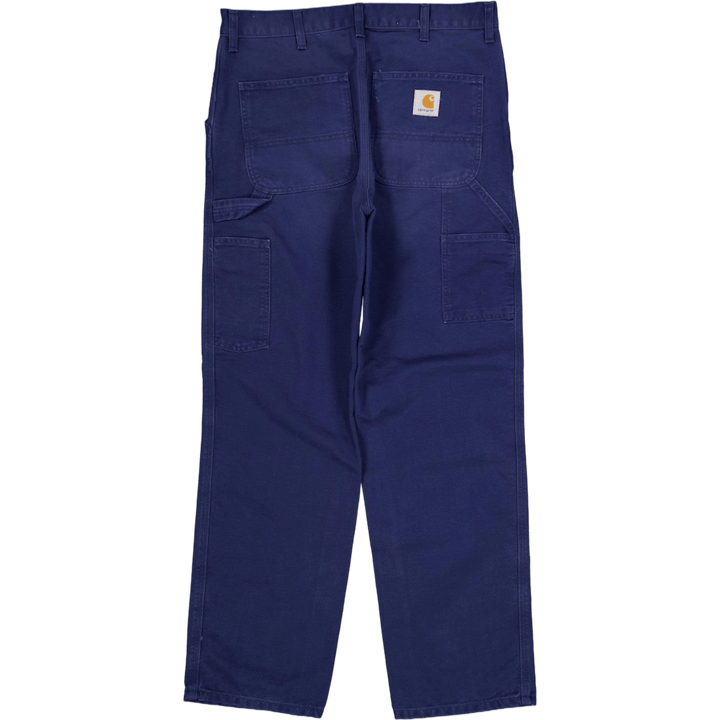 Pantalone monogamba blu avio
