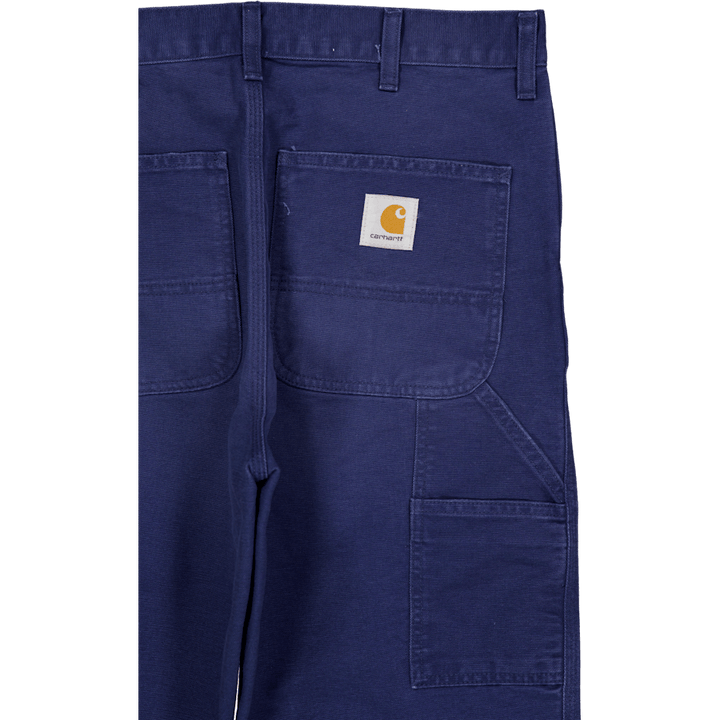 Pantalone monogamba blu avio