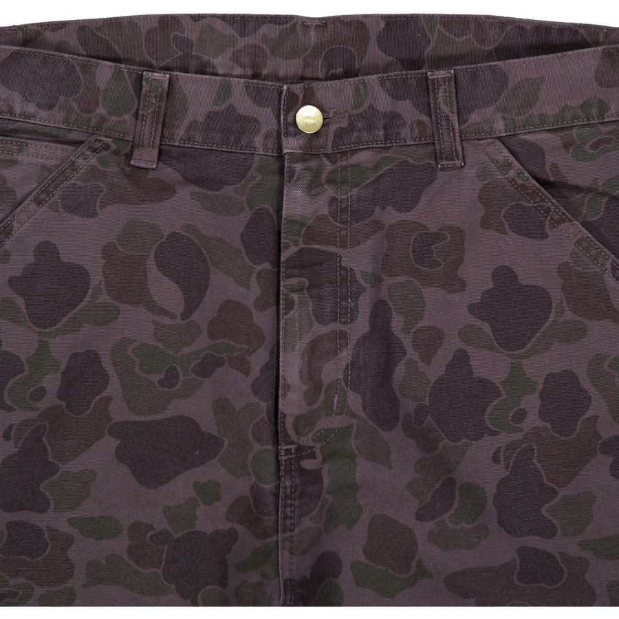 Duck Single Knee Pant Camo Duck, Grün / Graphit