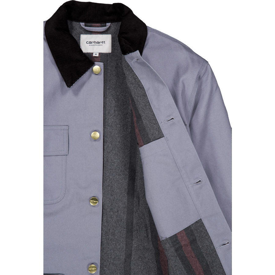Michigan Coat Dove Grey / Black