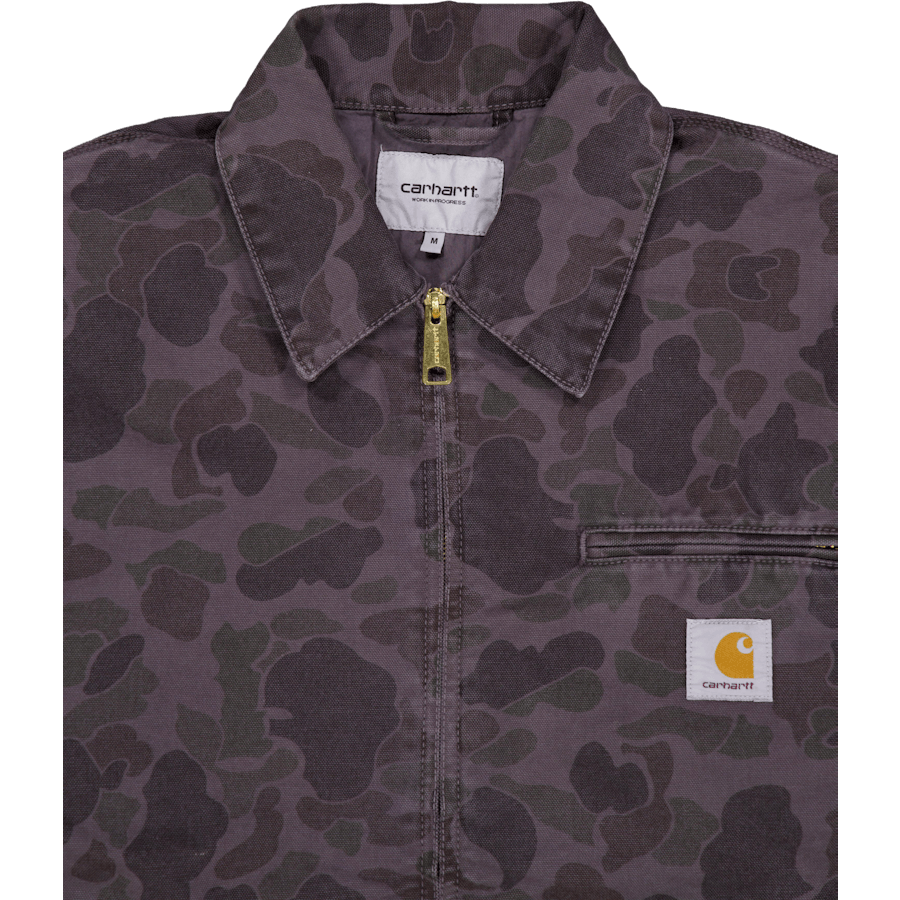 Duck Detroit Jacke Camo Duck, Grün / Graphit