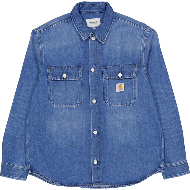 Harvey Hemd Jac Blau