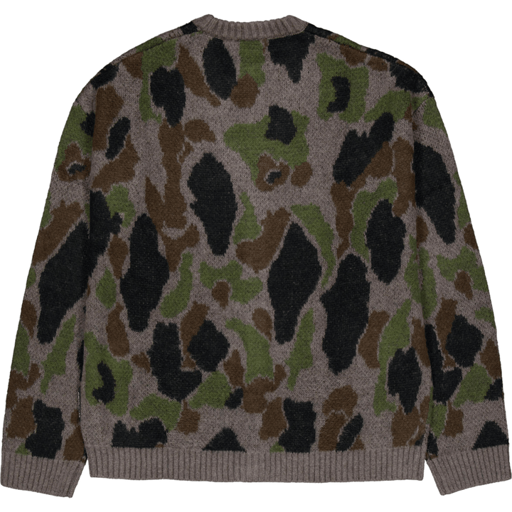 Kardigan Merton Camo Duck Jacquard, šedý