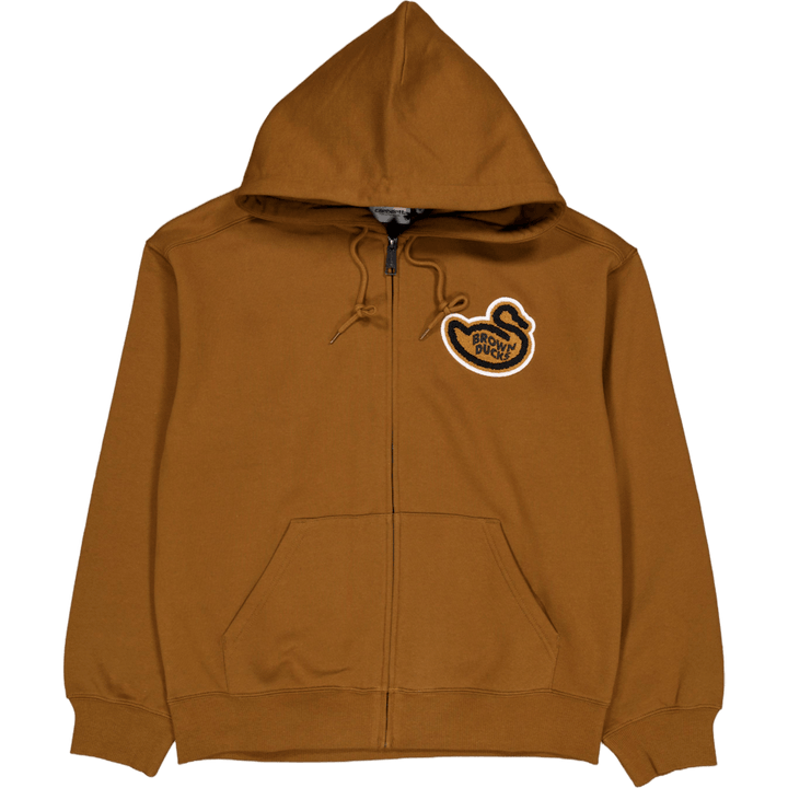 Hooded Brown Ducks Jacket Hamilton Brown