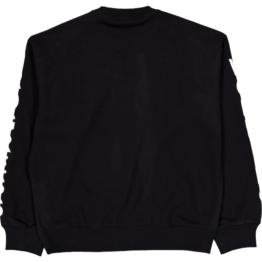 Felpa Body Of Work Nero / Bianco