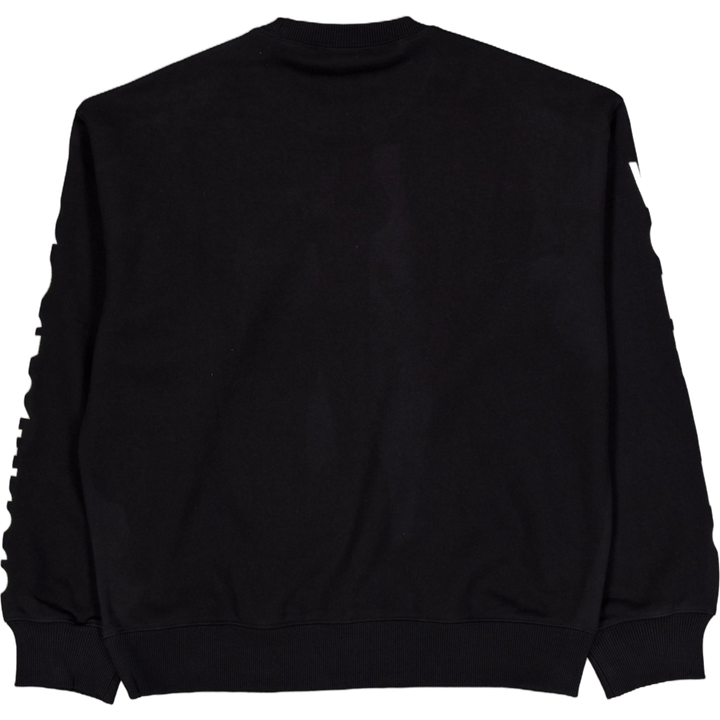 Felpa Body Of Work Nero / Bianco
