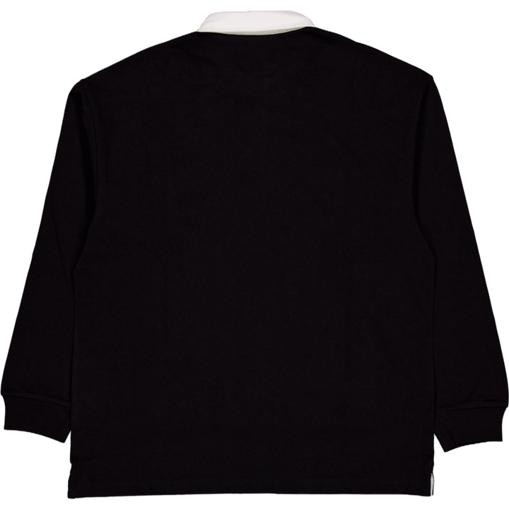 Camicia da rugby L/s Brown Ducks Nero / Bianco