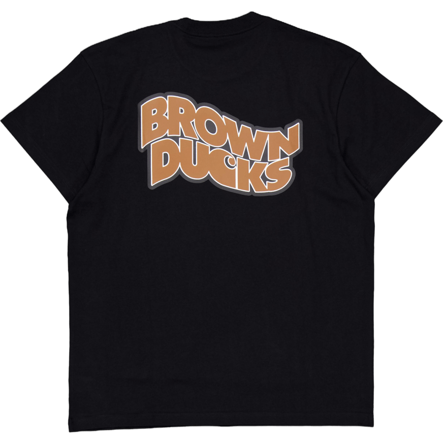S/s Brown Ducks T-shirt Black