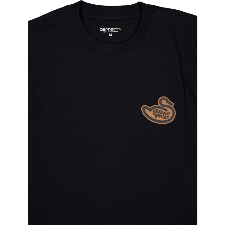 S/s Brown Ducks T-shirt Black