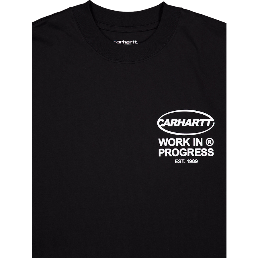 S/s Body Of Work T-shirt Black / White