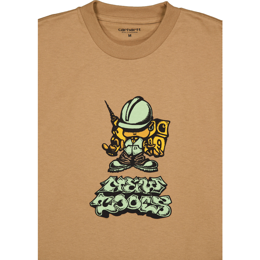 L/s Drill Boy T-shirt Peanut