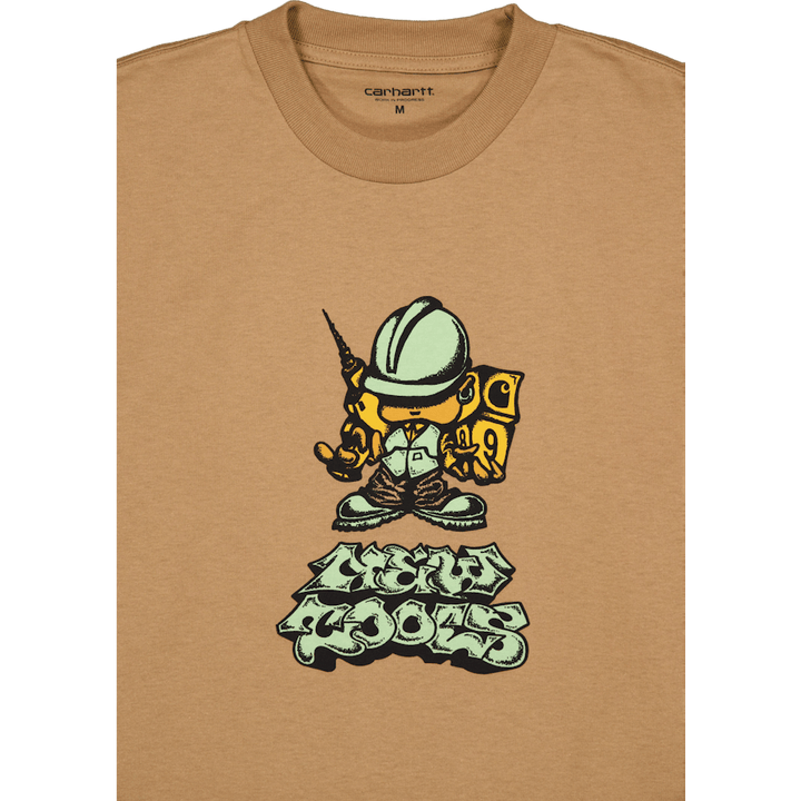 L/s Drill Boy T-shirt Peanut