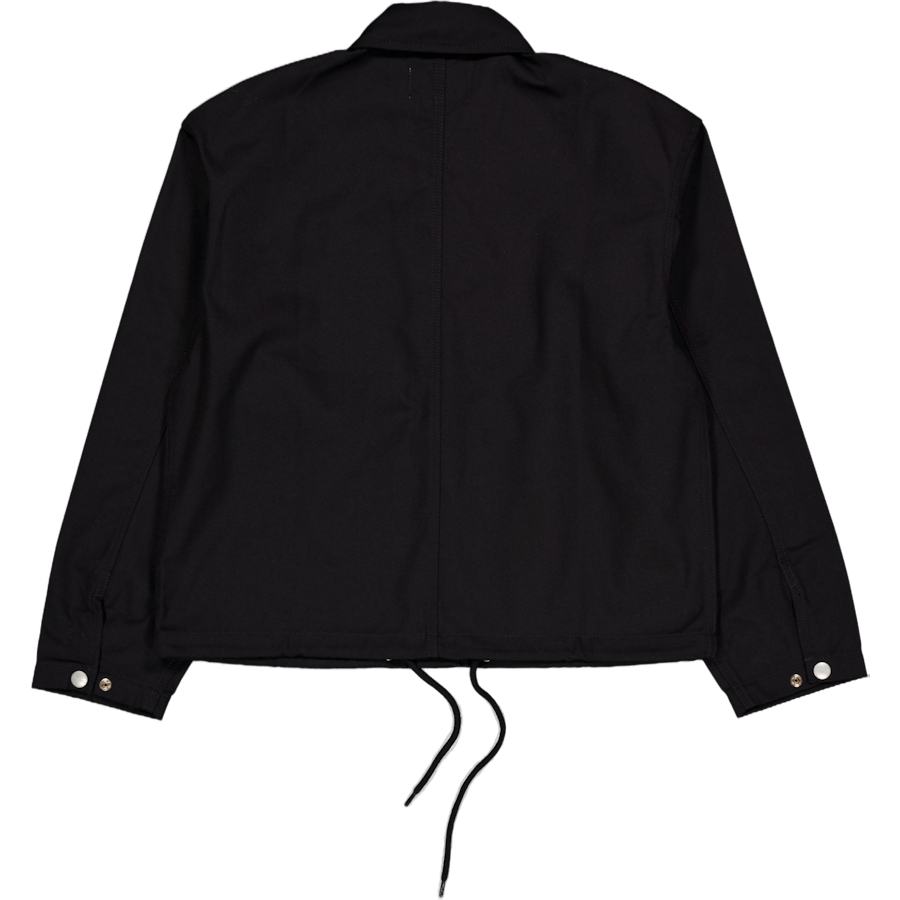 W' Simple Shirt Jac Black