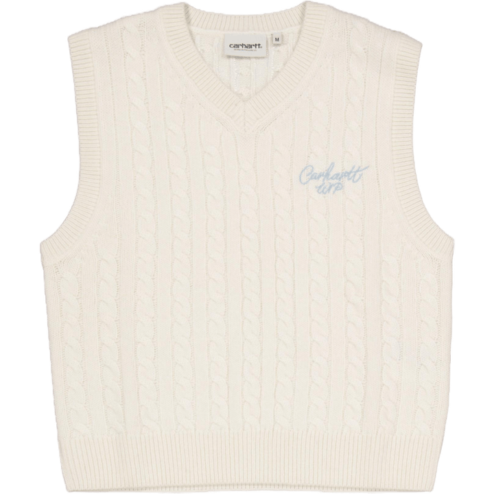 W' Signature Vest Pulover Natural / Dusty Ice